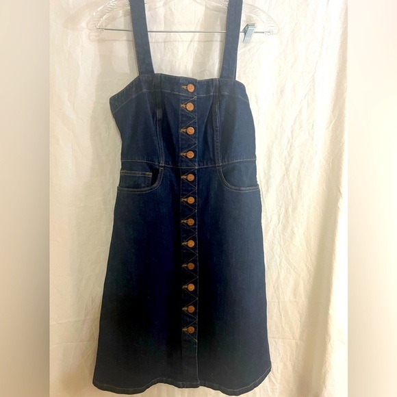 Madewell Dresses & Skirts - Madewell Denim Overall Dress Matilda Wash Size 2.